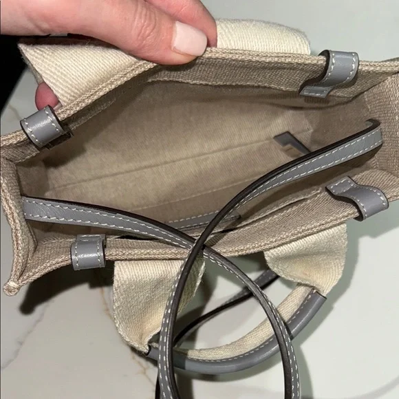 Chloe Canvas Mini Tote / Crossbody